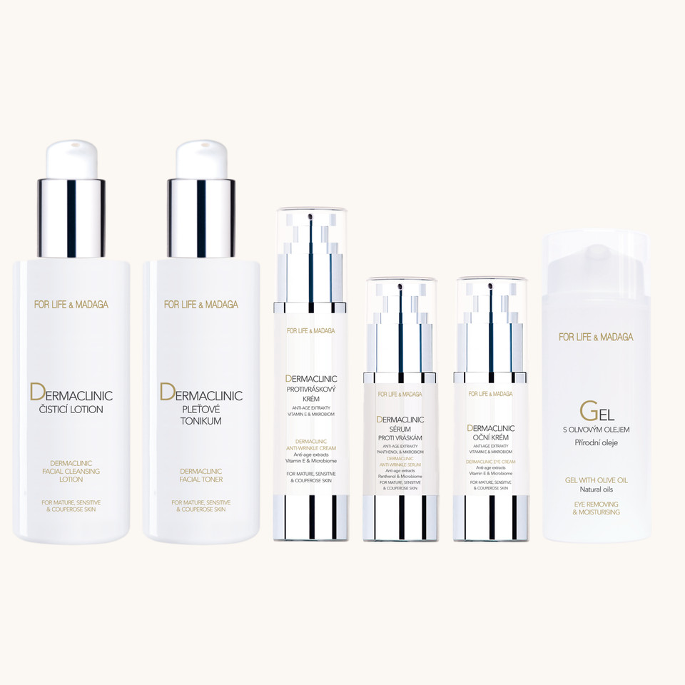 Řada přípravků FOR LIFE & MADAGA Derma Clinic